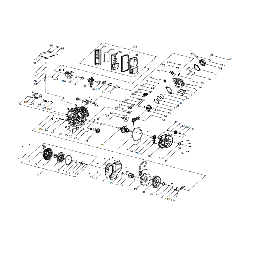 Генератор бензиновый ЗЭСБ-6200-ЭА