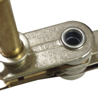 Термостат для обогревателей KST-018 70C 16A/250V, контакты сбоку вниз шток 12мм