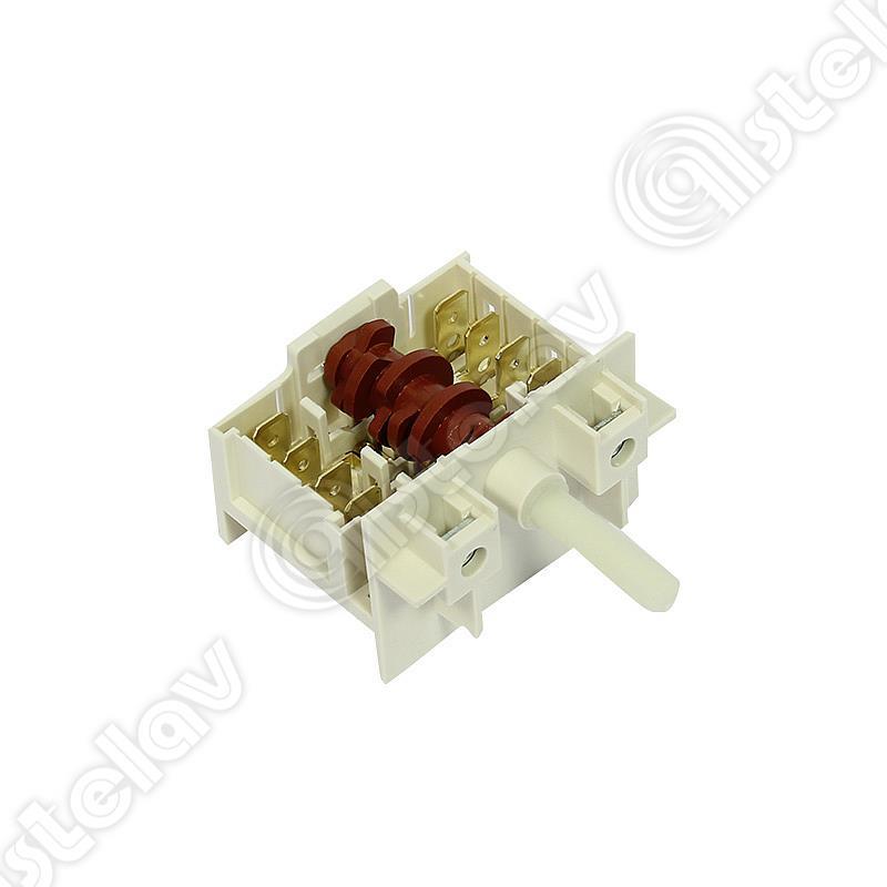 Переключатель конфорки  DREEFS 5HE066 Posizioni N. 0 + 6  8002197 8034536 8009531